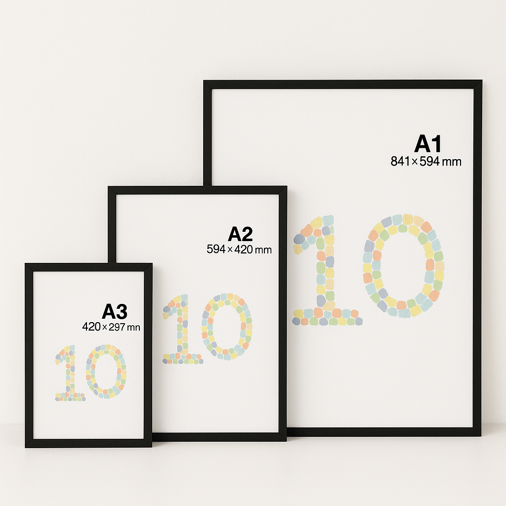 Premium A1 Frame with A2 Mat