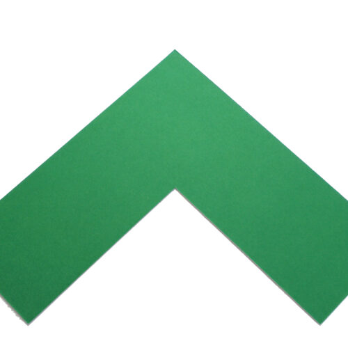 Acid Free Lakeland Green Mat Board Acid Free Lakeland Green mat board corner sample