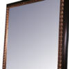 Italian Designer Gold Mirror Italian designer mirror with an ornate gold frame