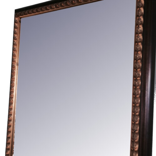 Italian Designer Gold Mirror Italian designer mirror with an ornate gold frame
