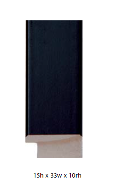 Black photo frame -WNB
