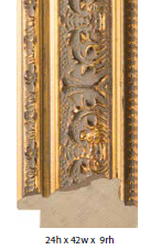 Ornate Gold Frame-9167G