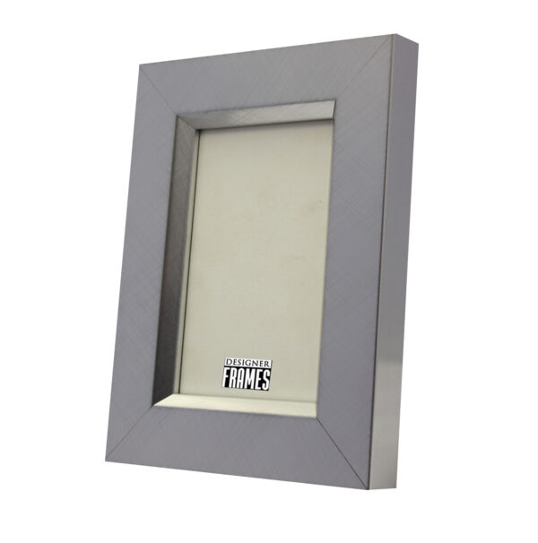 Scratched Silver Frame