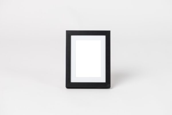 Simple black SQB photo frame