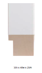 Big White Box Frame 4062WH