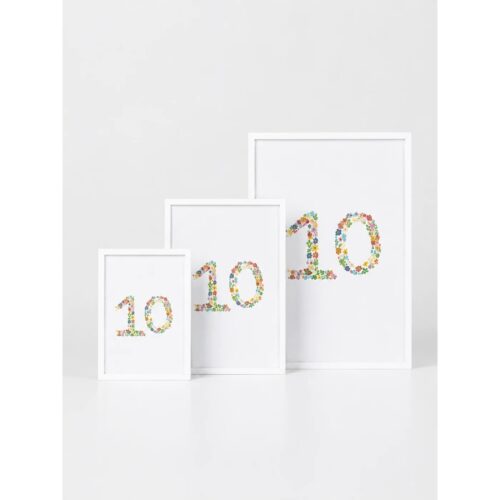 BF white box frame size range White box frames shown in three sizes