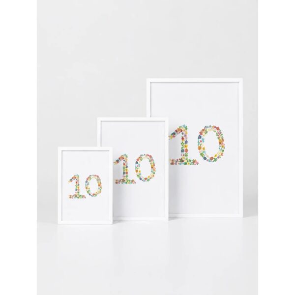 White box frames shown in three sizes