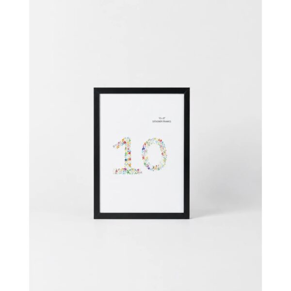 Small portrait black box frame