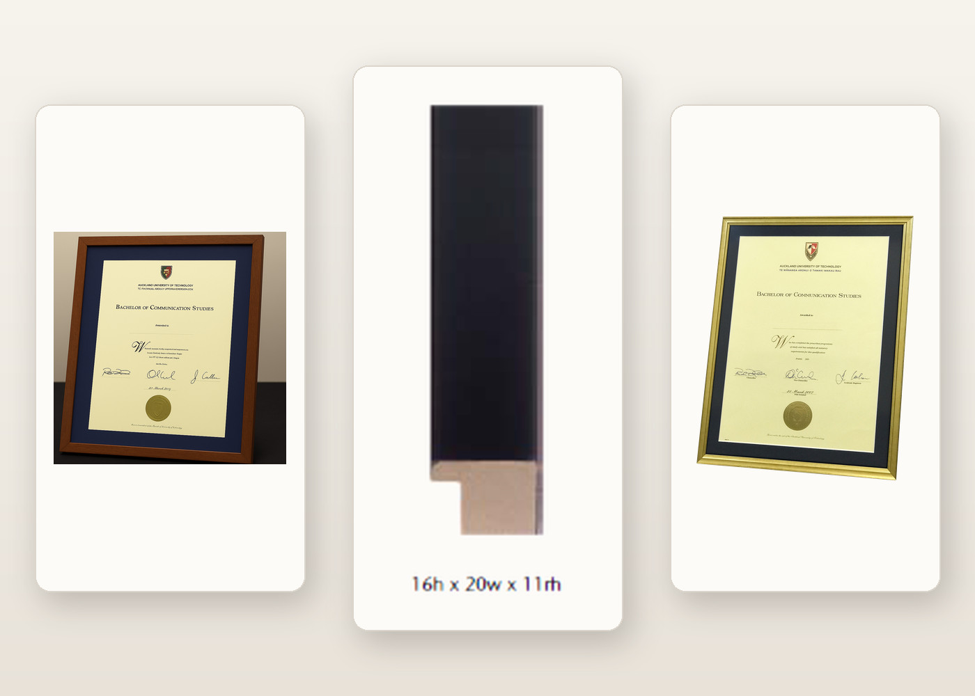 Certificate Frames — category image Certificate Frames category