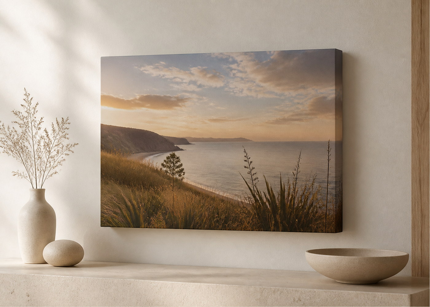 New Zealand photograph printed on canvas
